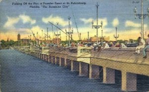 Recreational Pier - St Petersburg, Florida FL