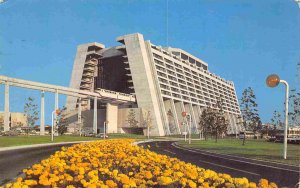 Contemporary Resort Monorail Disney World La Buena Vista Florida  postcard