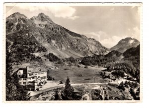 Real Photo, Hotel Maloja Kulm, Stampa, Switzerland, 1947
