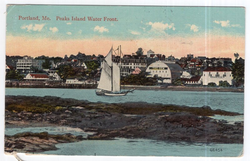 Portland, me, Peaks Island Water Front