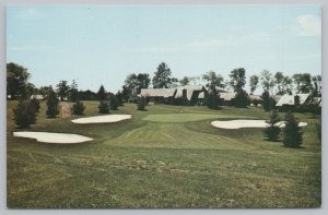 Hershey's Mill & Golf Course Resort~Cottages In Bkgd~Vintage Postcard
