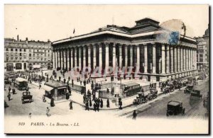 Old Postcard Paris Bourse