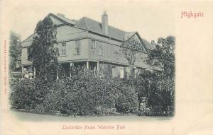 Lauderdale House Waterlow Park Highgate