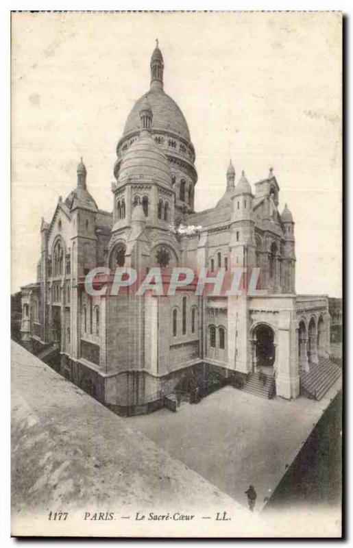 Paris - 14 - The Sacred Heart - Montmartre - Old Postcard