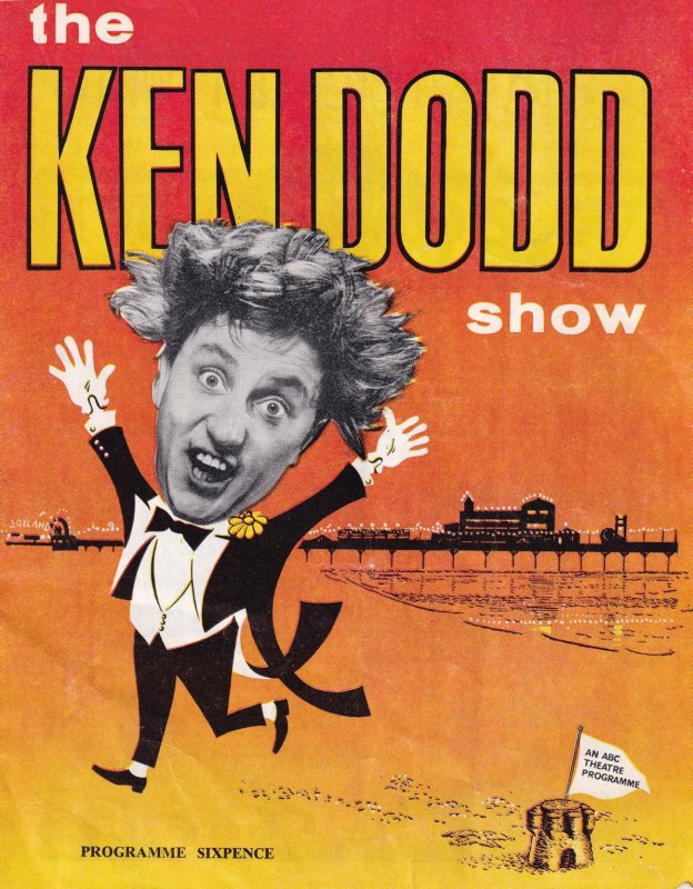 The Ken Dodd Show 1960s Great Yarmouth Norfolk Theatre Programme