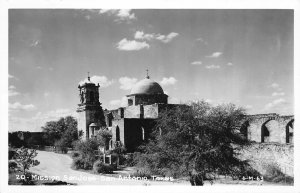 G37/ San Antonio Texas RPPC Postcard c1950s Mission San Jose