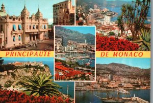 Postcard PrincIpaute De Monaco Au Soliel De La Cote D'Azur Le Casoni Monaco