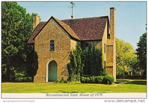 Reconstructed State House Of 1676 Saint Marys City Maryland