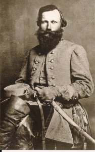 CIVIL WAR, Confederate General JEB Stuart, in Uniform, Cavalry, REPRO Photo