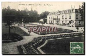 Old Postcard Boissy St Leger Les Pins Le Parterre