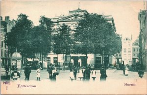 Netherlands Rotterdam Museum Vintage Postcard 09.08