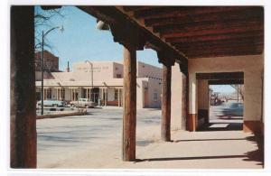 First National Bank Santa Fe New Mexico 1950s postcard