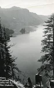 OR - Crater Lake National Park, Phantom Ship - RPPC