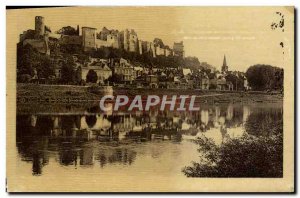 Old Postcard Chateau Chinon