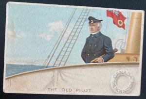 Mint Canada Color Picture Postcard The New Nation Old Pilot 1910