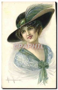 Old Postcard Fantasy Illustrator Woman