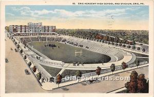 Erie Academy High School and Stadium Erie, Pennsylvania, PA, USA Stadium 1916 