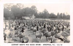 E3/ Ansonville North Carolina Photo RPPC Postcard c50s Lockhart Gaddy's Refuge