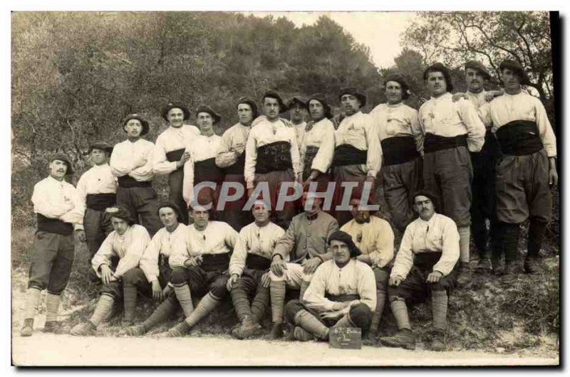 CARTE PHOTO Militaria Alpine Hunters 63rd Battery