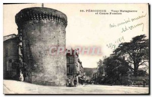 Old Postcard Perigueux Tour Mataguerre Learning Fenelon