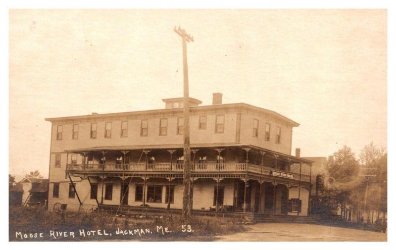 Maine  Jackman , Moose River Hotel , RPC