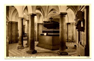 UK - England, London. St Paul's Cathedral, Nelson's Tomb