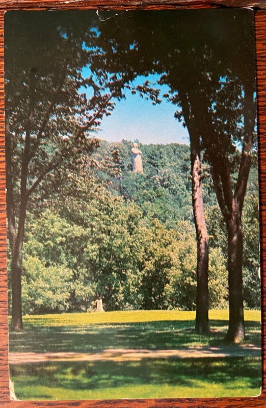 Vintage Postcard 1966 Eagle's Nest Bluff, Oregon, Illinois (IL)