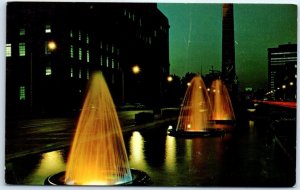 Postcard - University Avenue at Night - Toronto, Canada