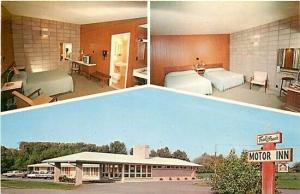 NY, Fairport, New York, Trail Break Motor Inn, Multi View, Dexter Press 17681-C