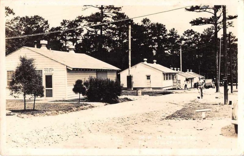 Fort Oglethorpe Georgia MP Headquarters Real Photo Vintage Postcard JF686476