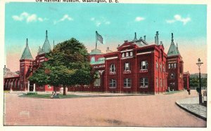 Vintage Postcard 1920's Old National Museum Washington DC B.S. Reynolds Pub.