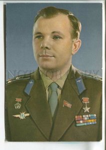 484121 USSR SPACE pilot-cosmonaut Yuri Gagarin photo Makletsov Old Goznak
