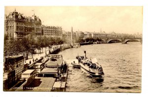 UK - England, London. Thames Embankment