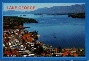 New York Lake George Aerial View