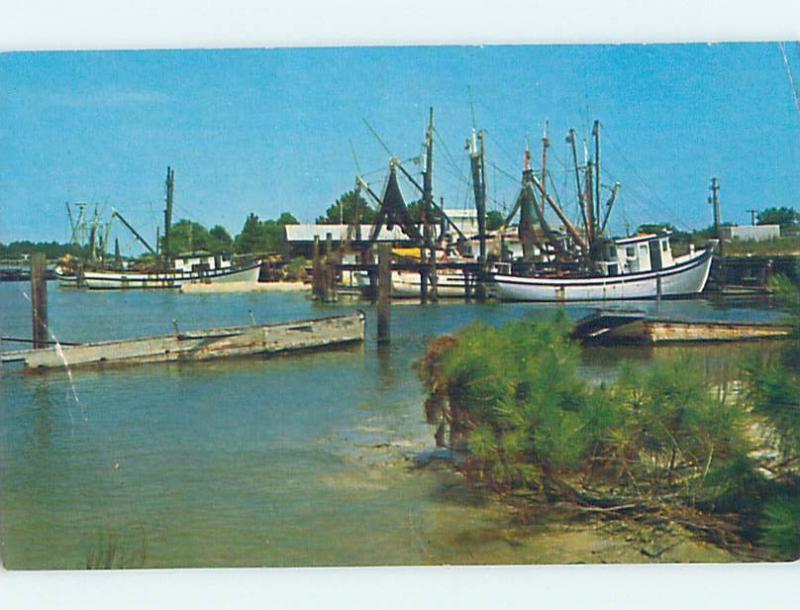 Pre-1980 HARBOR SCENE Mobile Alabama AL hp6911