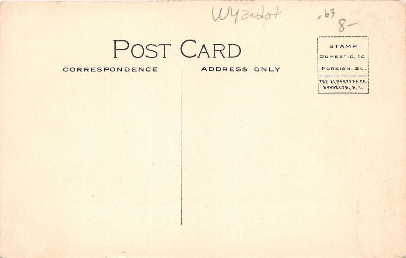 F6/ Upper Sandusky Ohio Postcard c1910 Citizens Bank Braun's Block 