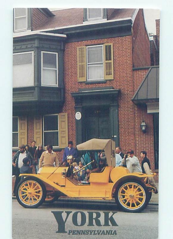 2010 POSTCARD SHOW ANNOUNCEMENT POSTCARD York Pennsylvania PA H9636