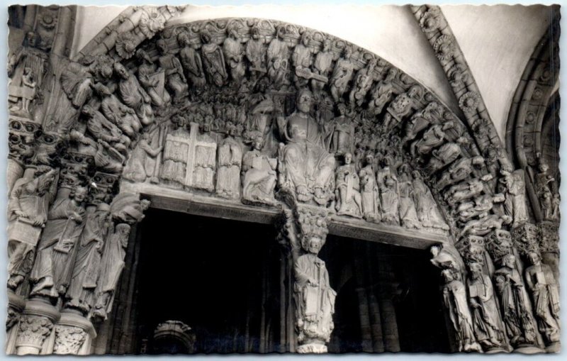Postcard - The Glory Gateway, Central Arch - Santiago De Compostela, Spain 