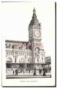 Paris - 12 - Gare du Lyon - Old Postcard