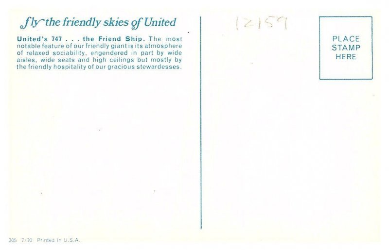 United 747 , The Friend Ship