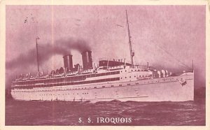 SS Iroquois Oct 26th, 1914 Los Angeles Steamship Co. Ship 