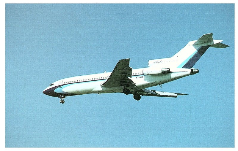 Alaska Airlines Air Cargo Boeing B 727 Airplane Postcard