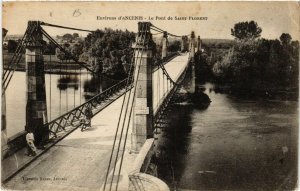 CPA Env. d'ANCENIS - Le Pont de St-Florent (587840)