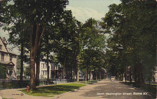 New York Rome North Washington Street 1917