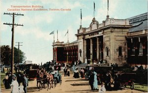 Toronto ON Canadian National Exhibition Transportation Building Postcard G20