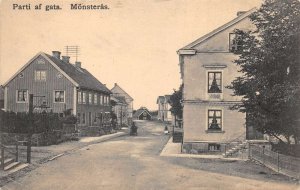 Monsteras Sweden Street Scene Vintage Postcard AA108708