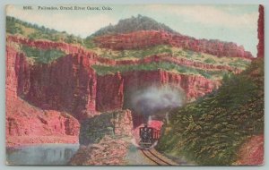 Grand River Canyon Colorado~Palisades~c1910 Postcard