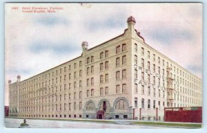 GRAND RAPIDS, Michigan MI ~ ORIEL FURNITURE FACTORY ca 1910s  Postcard