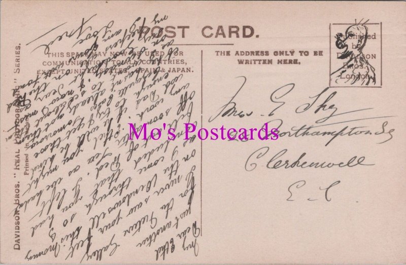 Genealogy, House History Postcard - 28 Northampton Square, Clerkenwell GL2469