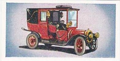 Glengettie Tea Trade Card Vintage Cars No 21 Delaunay-Belleville 1908